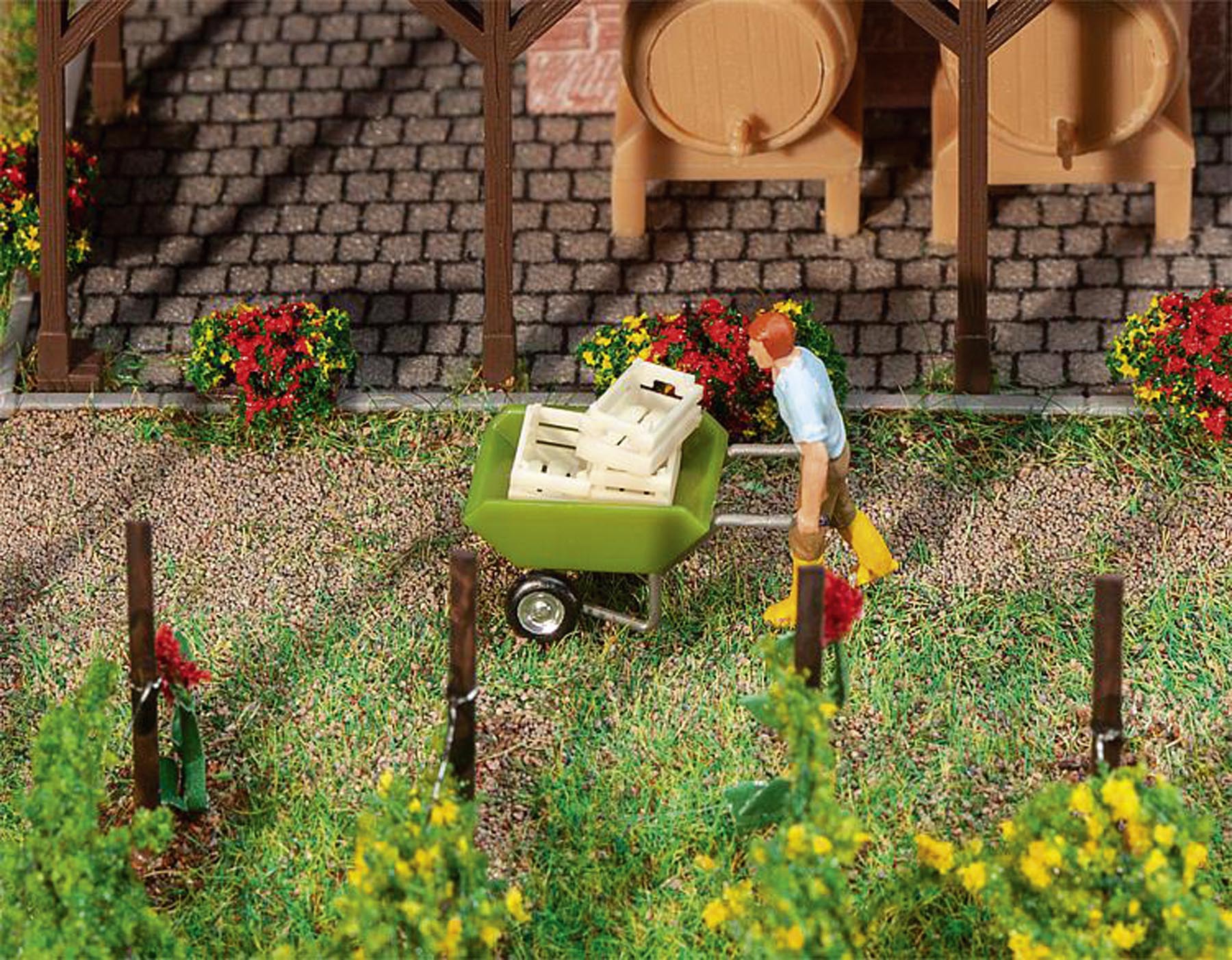 Schubkarre Modell von Gebr. Faller 1:87