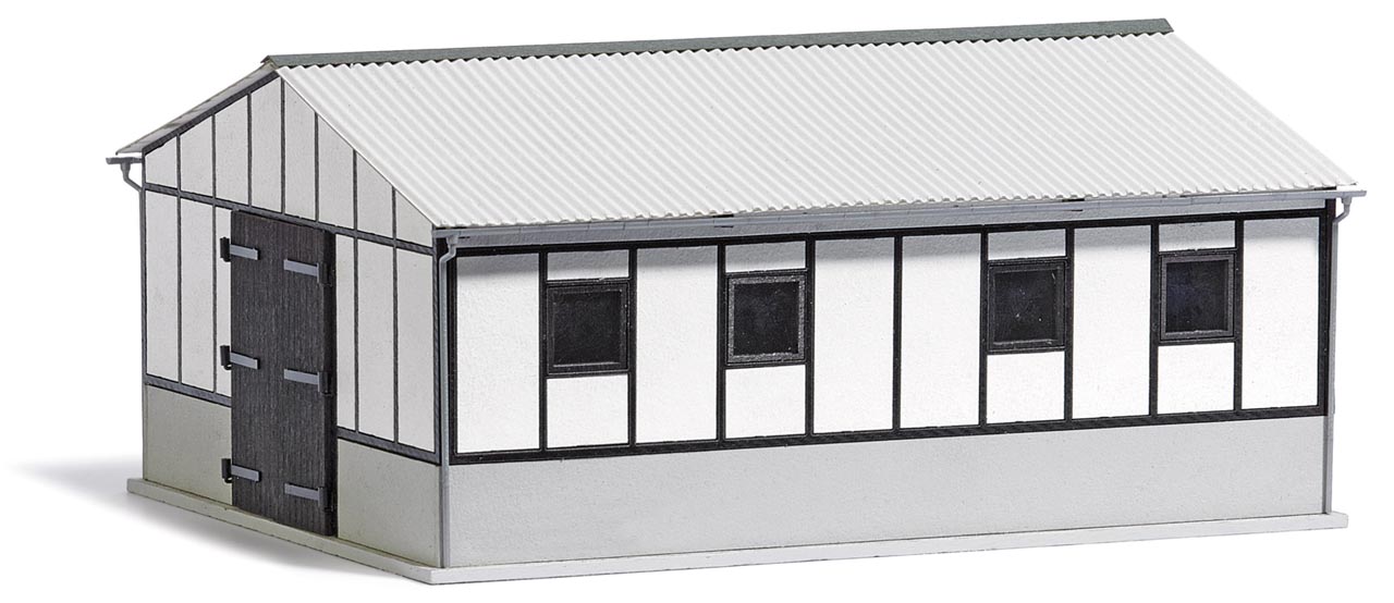 LPG Marienberger Halle (Bausatz) Modell von Busch 1:87