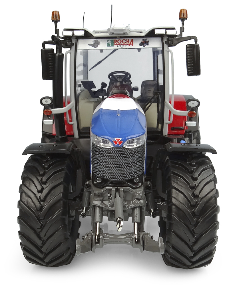 Massey Ferguson 8S.225 Edition Blue Blanc Rouge Limited Editon Modell von Universal Hobbies 1:32