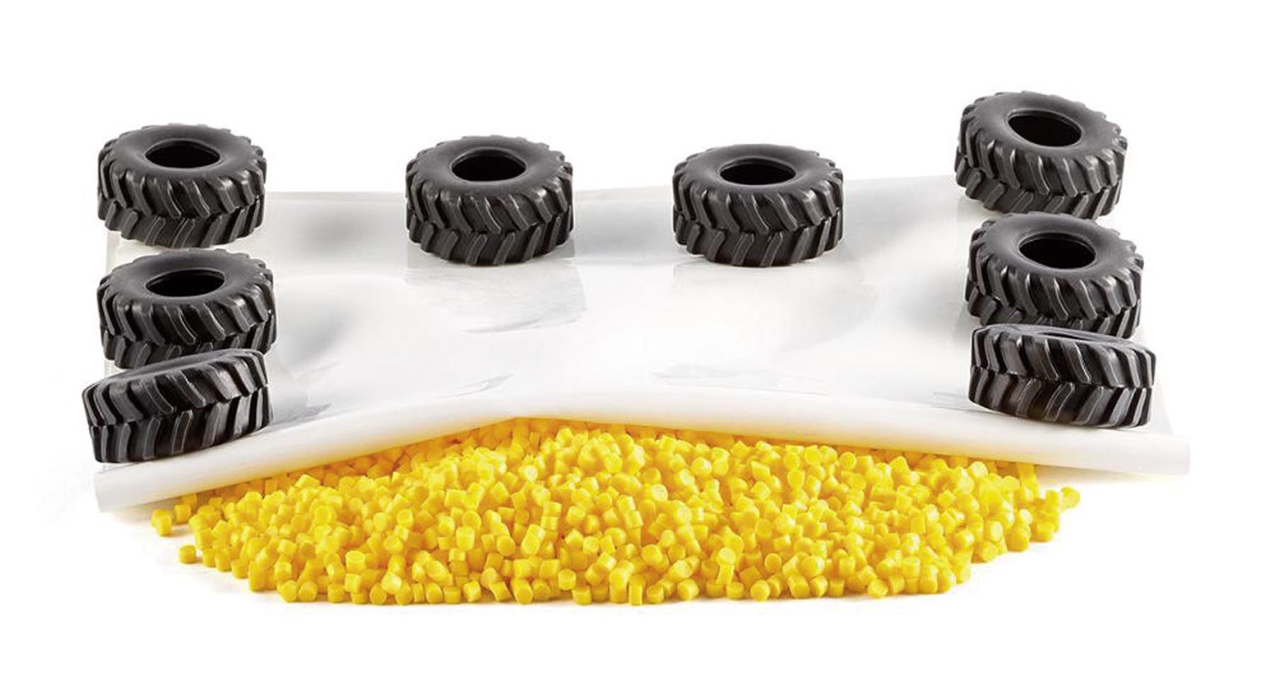 SikuWorld Plane und Reifen mit Granulat Modell von Siku