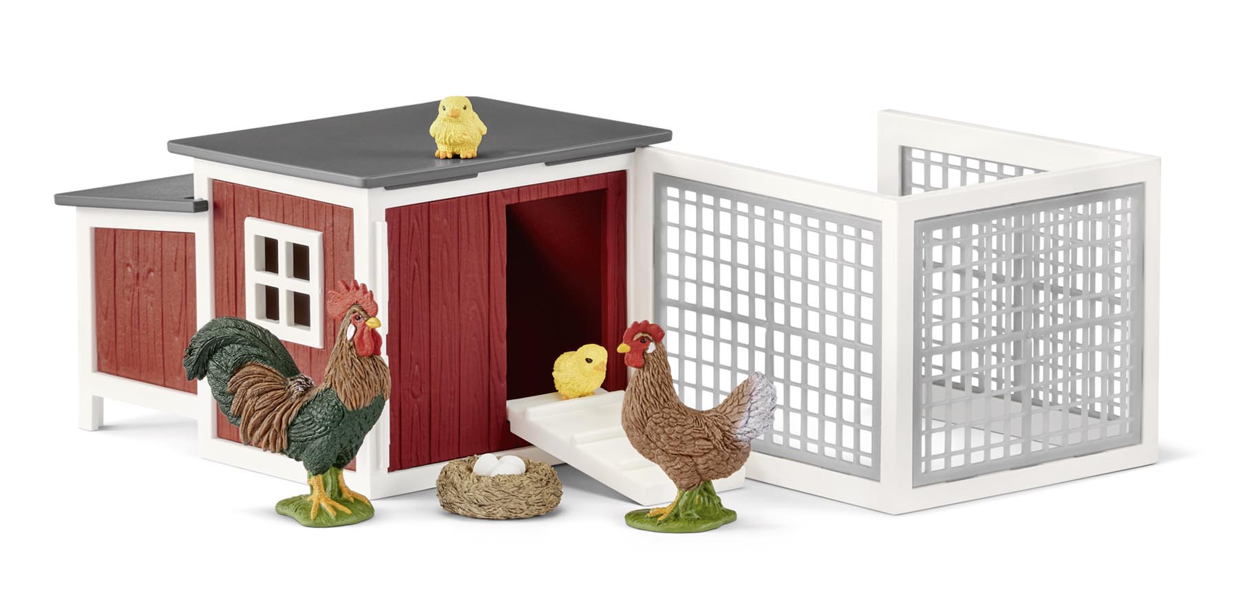 Hühnerstall Modell von Schleich