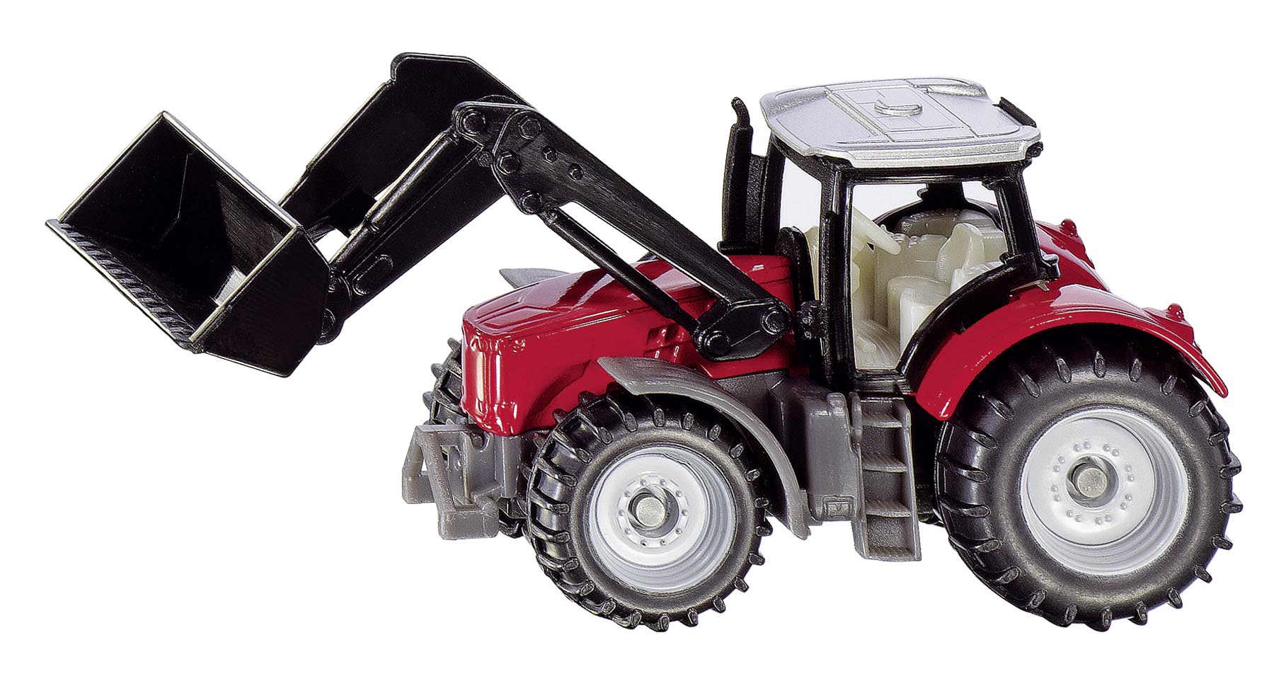Massey Ferguson mit Frontlader Modell von Siku Blister