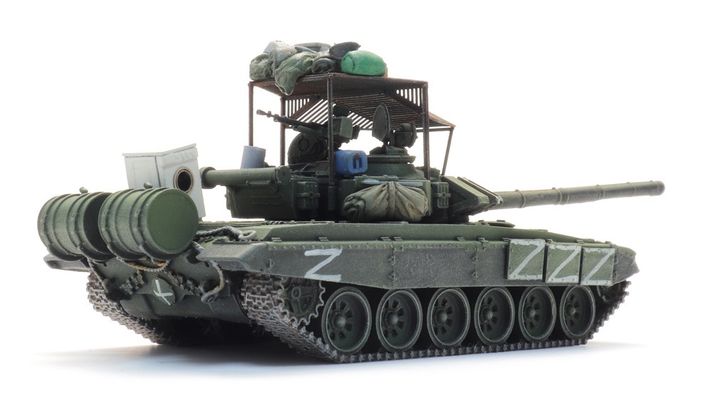Russischer T-72B Modell von Artitec 1:87