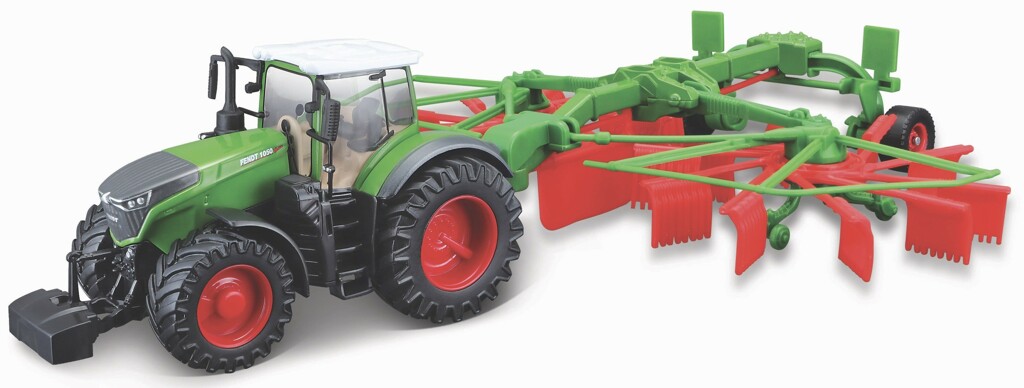 Fendt 1050 Vario mit Schwader Modell von bburago 