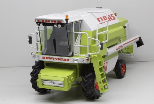 Claas Dominator 88 Classic mit Schneidwerk und Schneidwerkswagen Modell von Replicagri 1:32