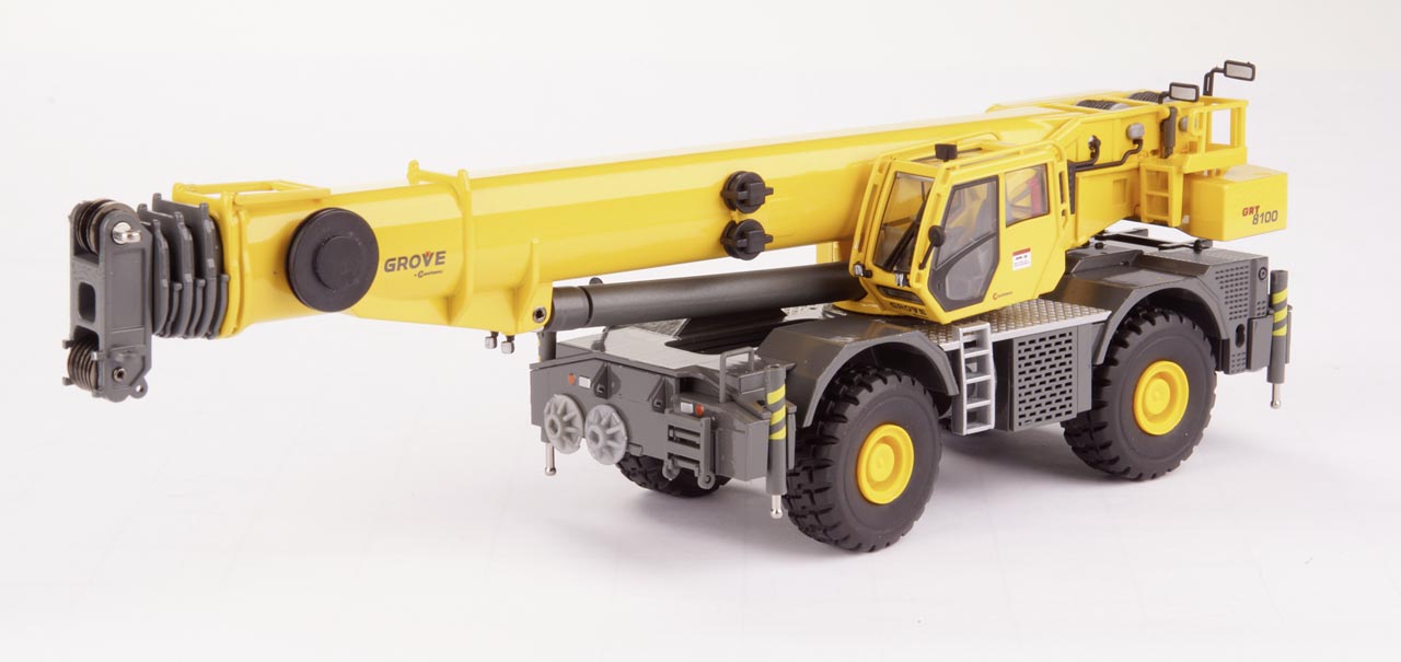 Grove GRT8100 Geländekran Modell von Conrad 1:50
