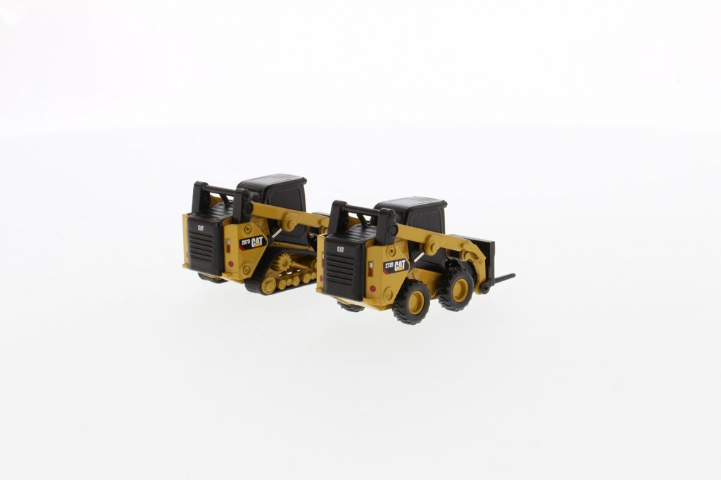 Cat 272D2 Kompaktlader und Cat 297D2 Kompakt-Raupenlader Modell von DieCast Masters 1:64