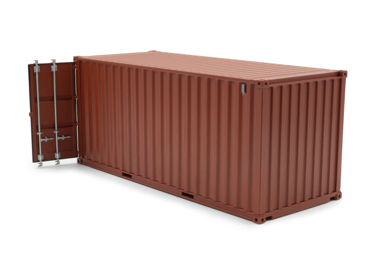 Container 20 Fuß terracotta Modell von HOP 1:32