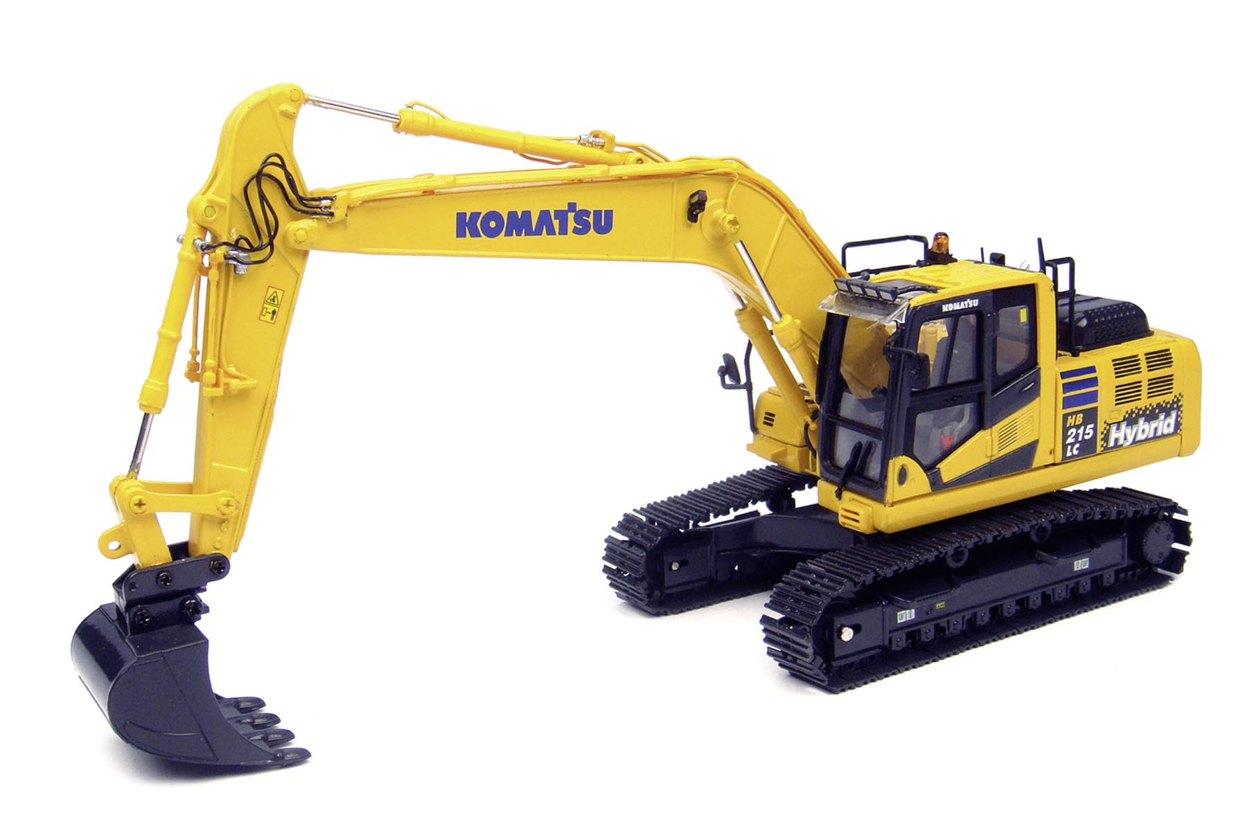 Komatsu HB215LC-2 Raupenbagger (Hybrid) Modell von Universal Hobbies 1:50