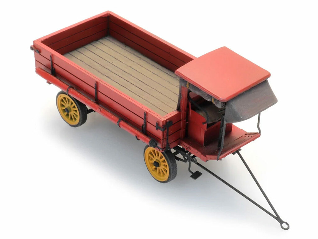 Anhänger mit Bremserkabine Modell von Artitec 1:87