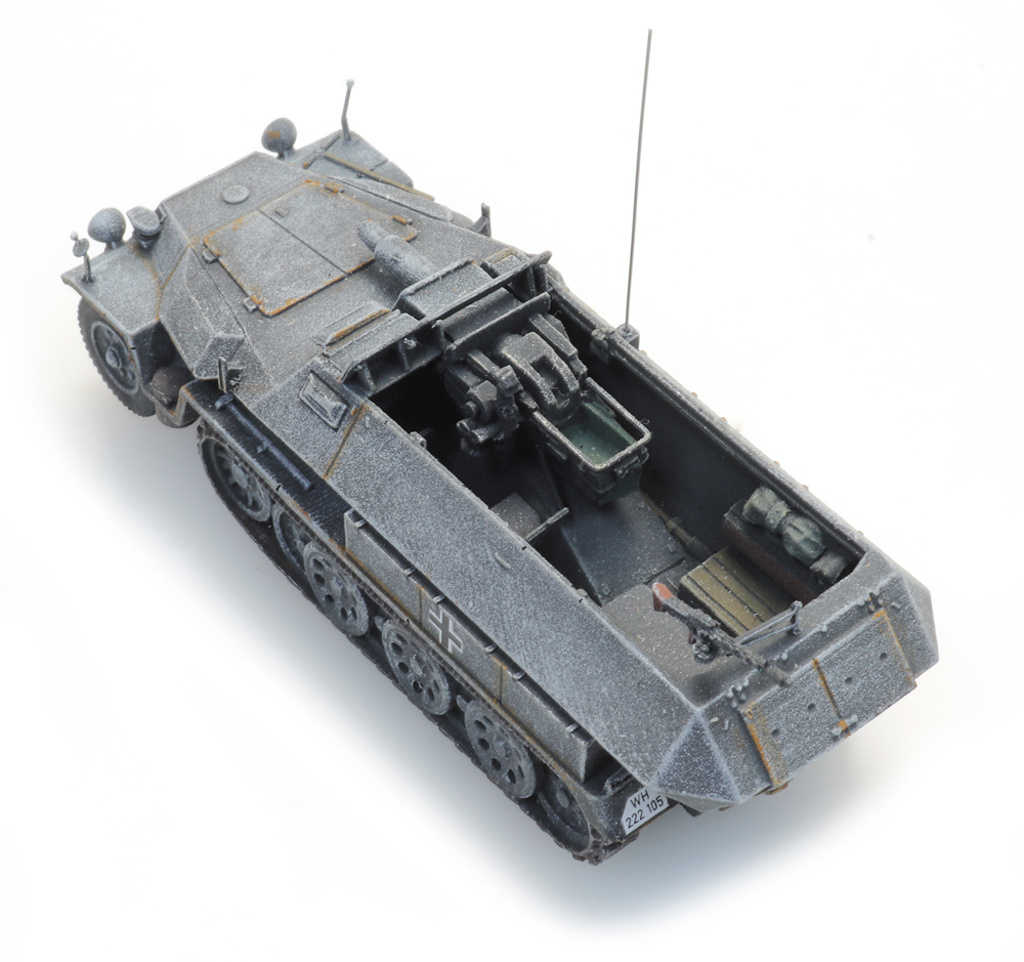 Sd.Kfz. 251/9 Ausf. C Stummel winter Modell von Artitec 1:87