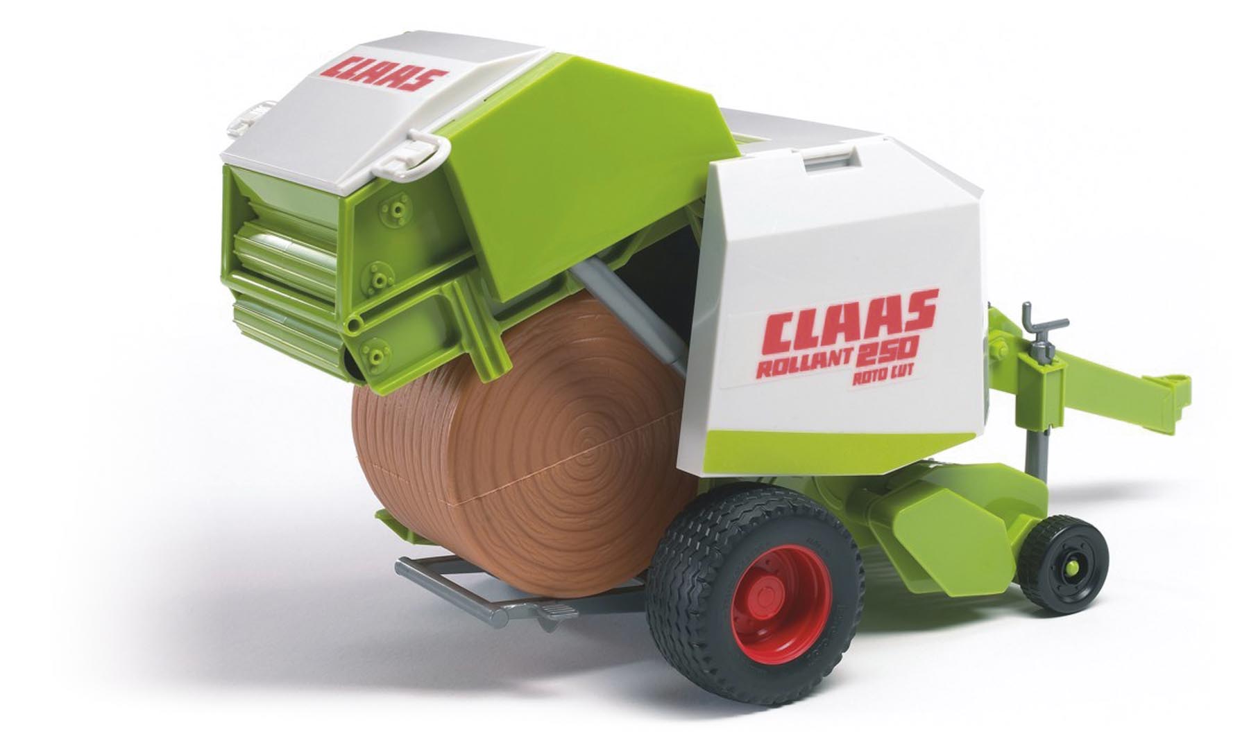 Claas Rollant 250 Roto Cut Rundballenpresse Modell von Bruder 1:16
