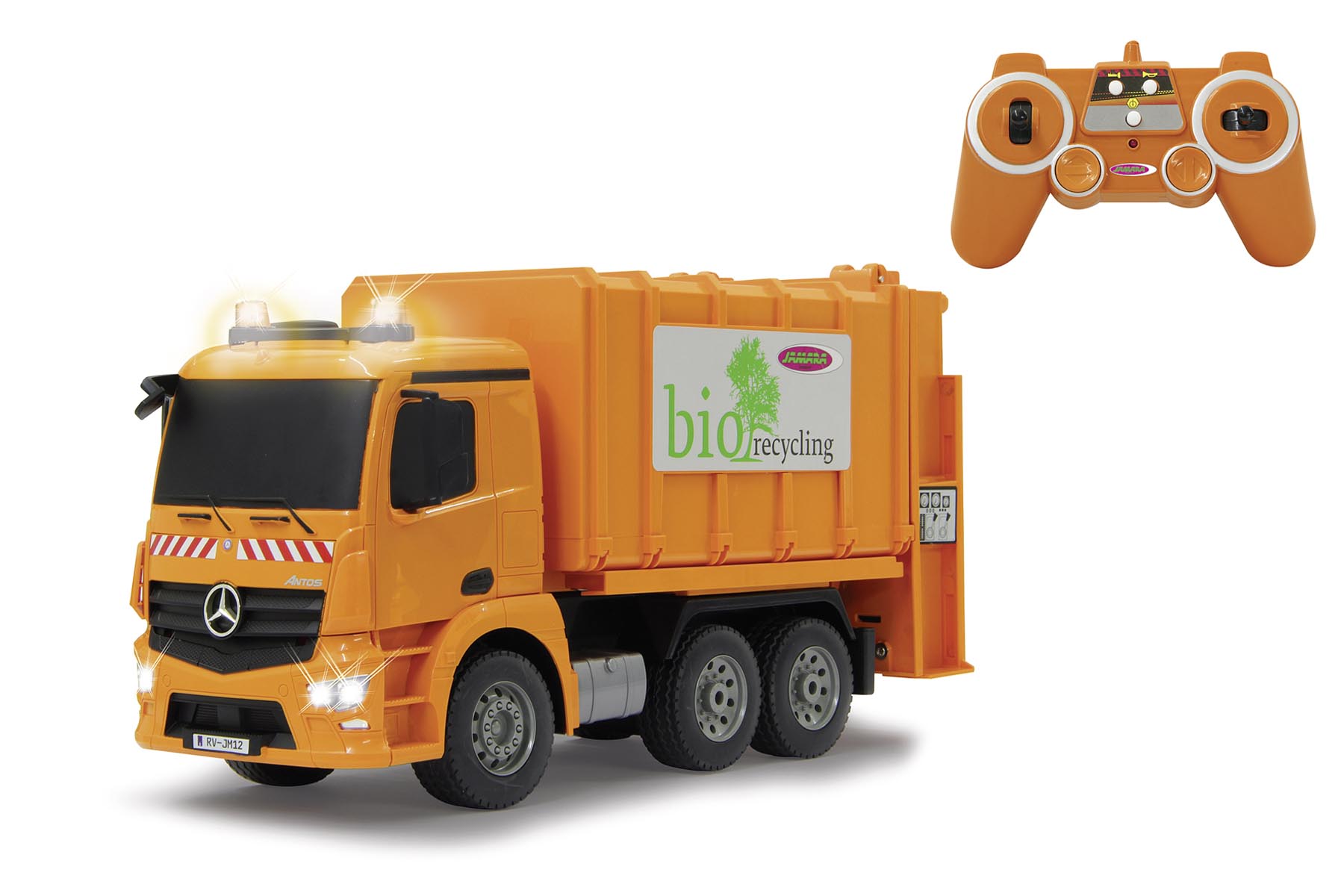 Mercedes-Benz Antos Müllwagen RC Modell von Jamara 1:20
