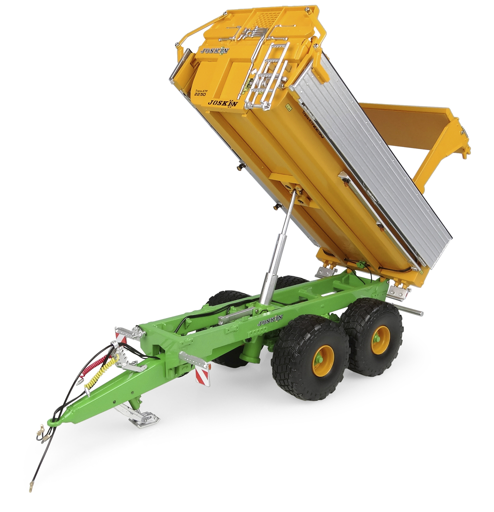 Joskin Trans-KTP 22/50 Muldenkipper mit fester Abdeckung Modell von Universal Hobbies 1:32