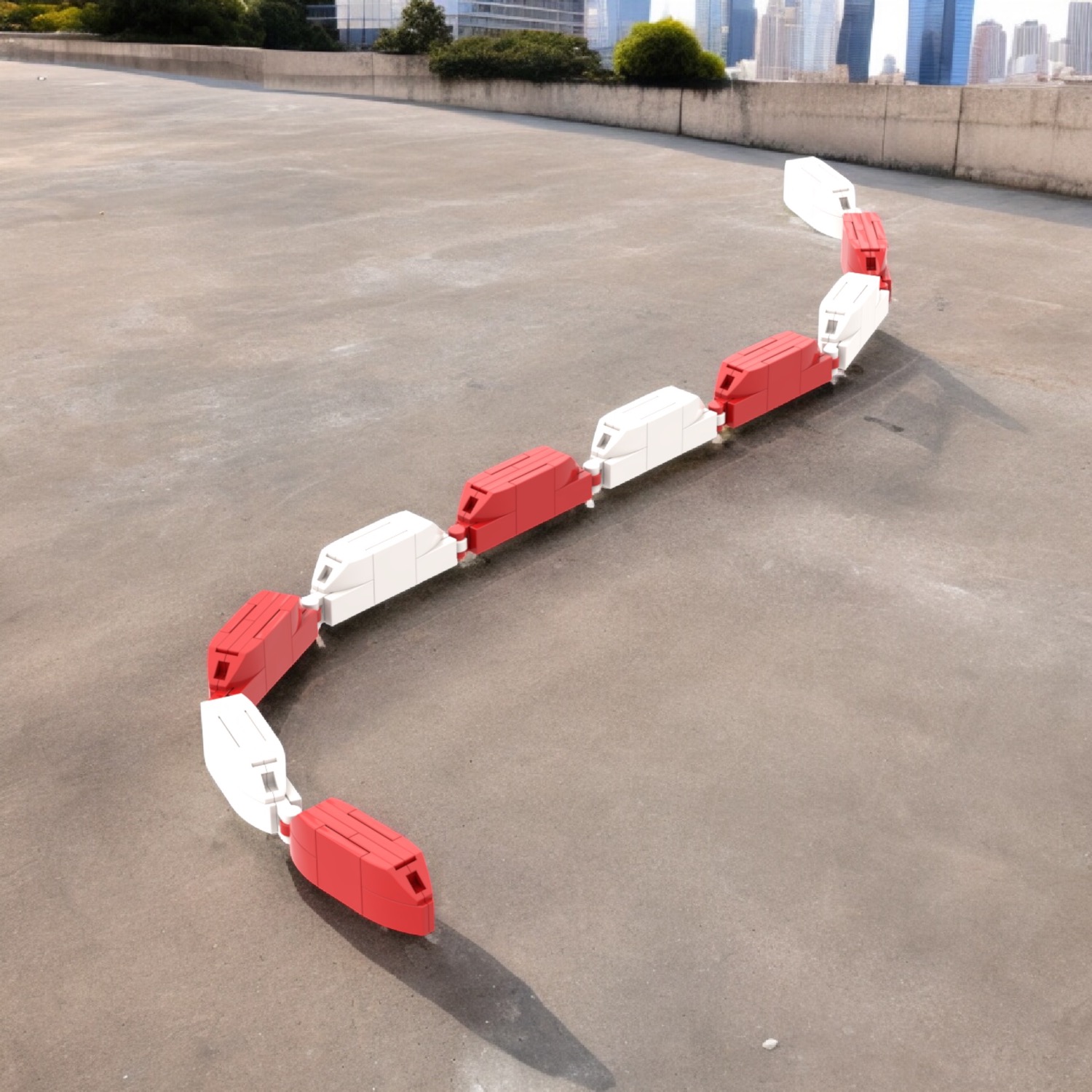 Leitsystem Baustelle, 10 Stück