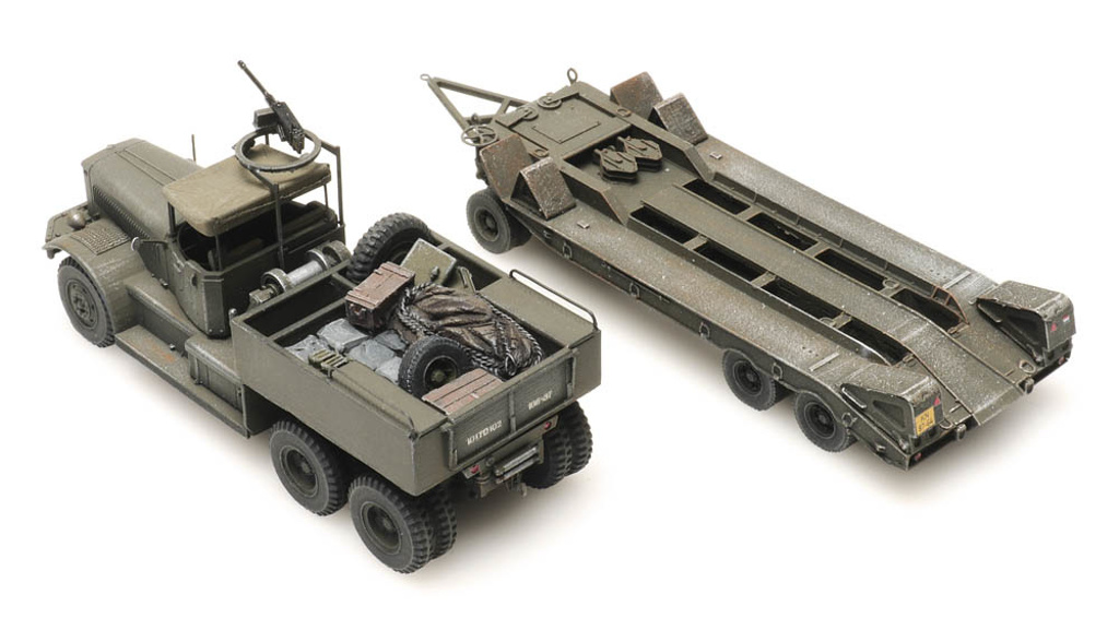 M19 Diamond T mit Anhänger Modell von Artitec 1:87