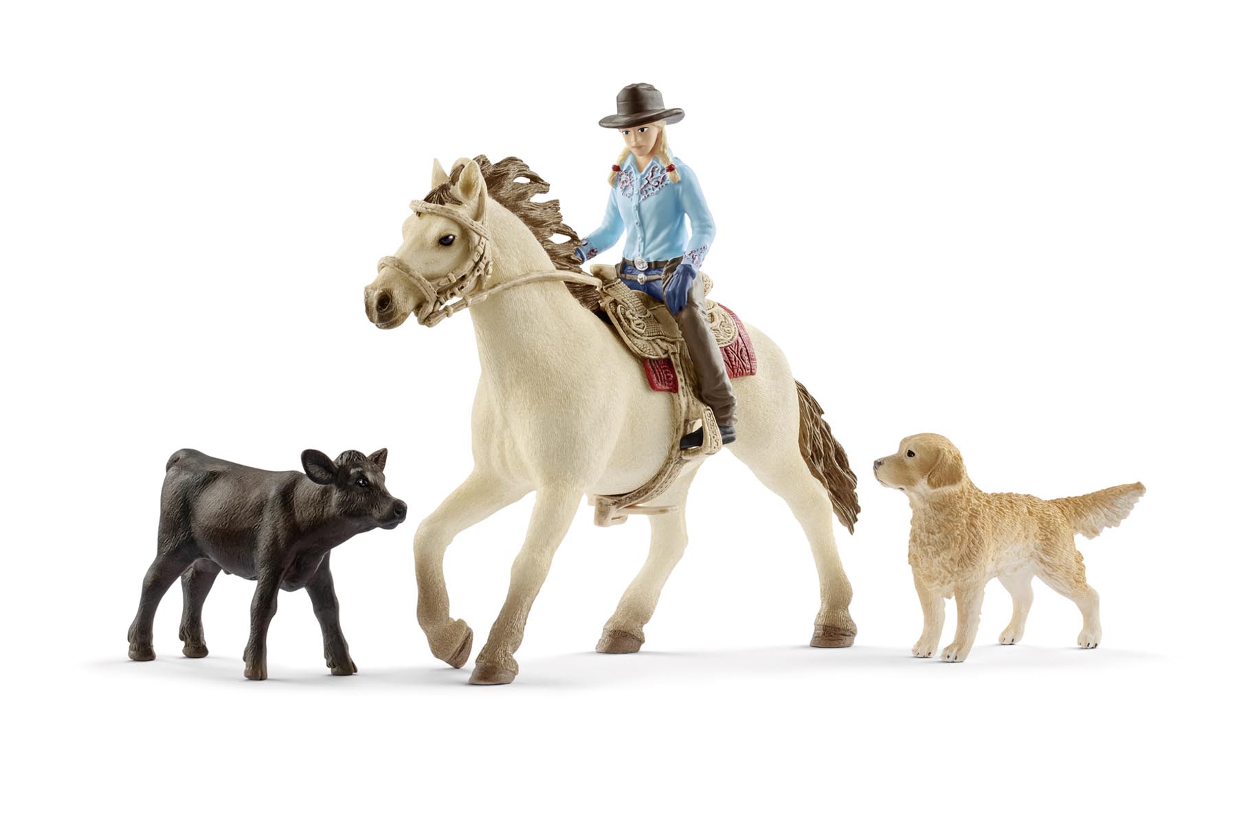 Westernreiten Modell von Schleich