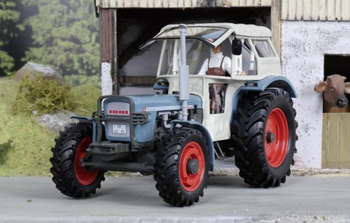 Eicher Wotan mit Fritzmeier Verdeck Modell von MO-Miniatur 1:32