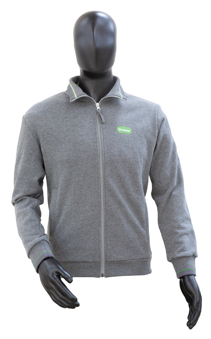 Krone Sweatjacke grau Herren