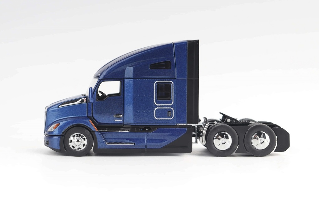 Kenworth T680 Next Gen 76 Tandem-Zugmaschine mit Hochdach und Schlafkabine Modell von DieCast Masters 1:50