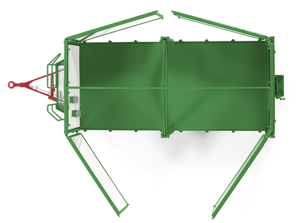 Kröger HKD 302 Zweiachs-Dreiseitenkippanhänger Modell von WIKING 1:32
