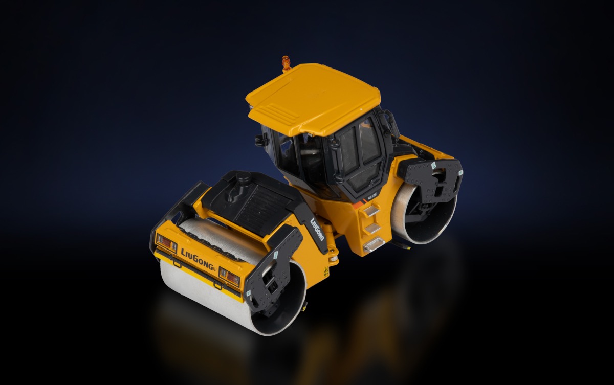 Dampfwalze CLG6212E Liugong Modell von Imc Models 1:50