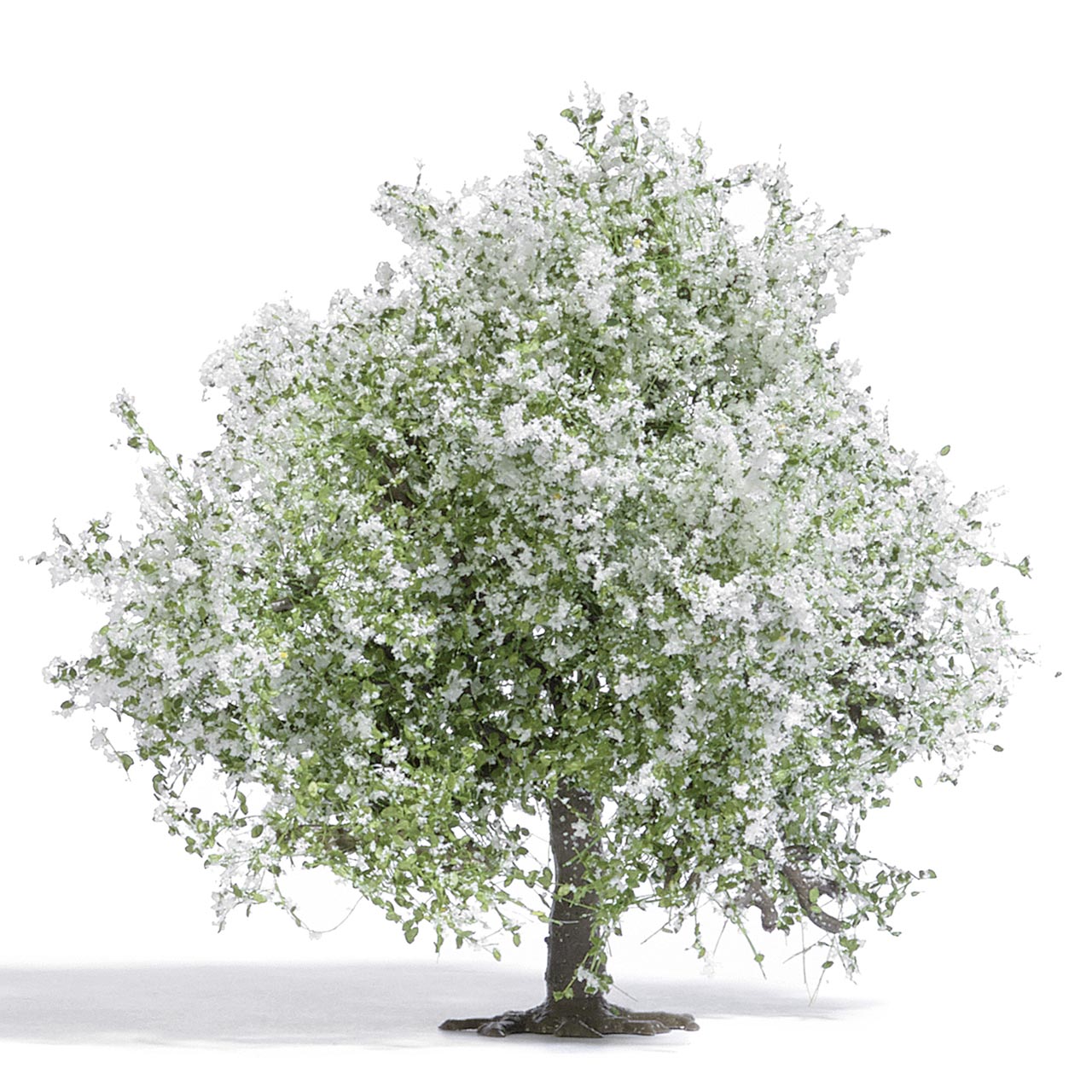 Apfelbaum blühend Höhe 7,5 cm Modell von Busch 1:87