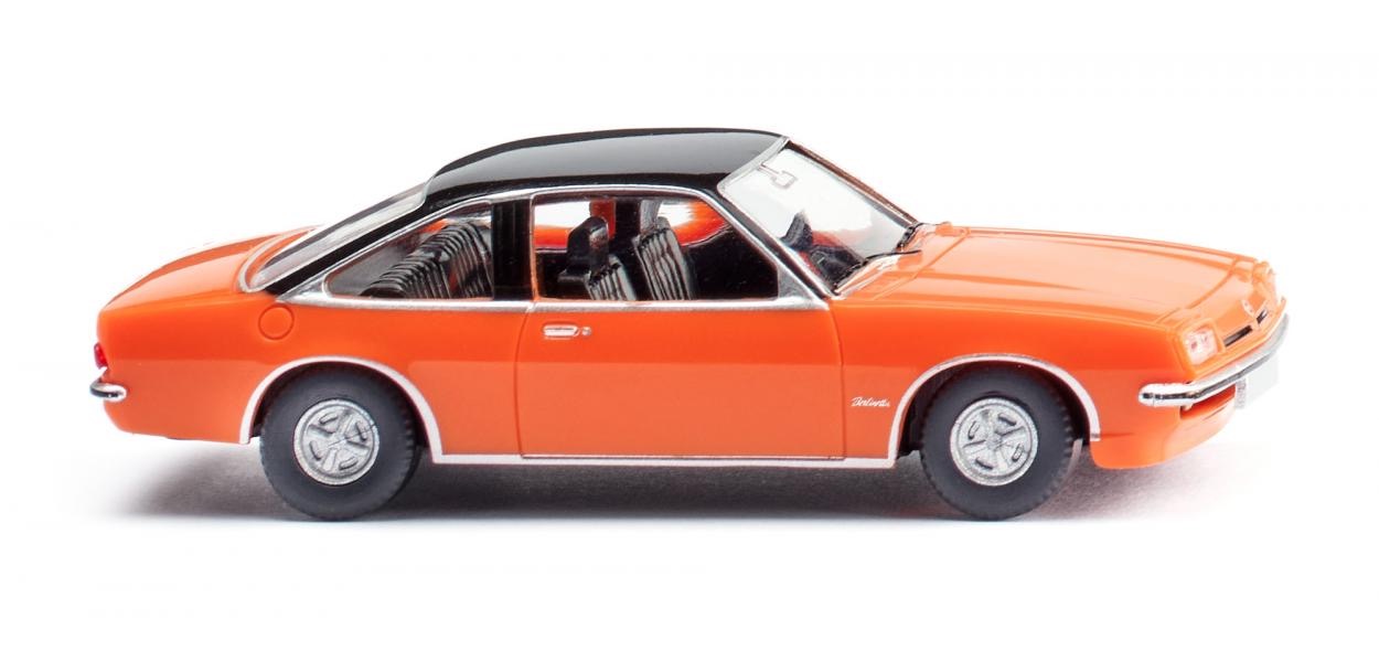 Opel Manta B Berlinetta orange Modell von WIKING 1:87