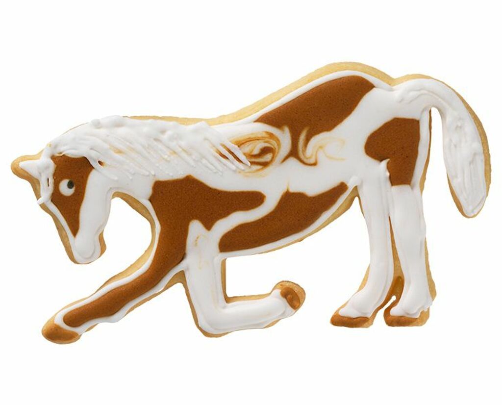 Ausstechform Pferd im Kompliment 12,5cm