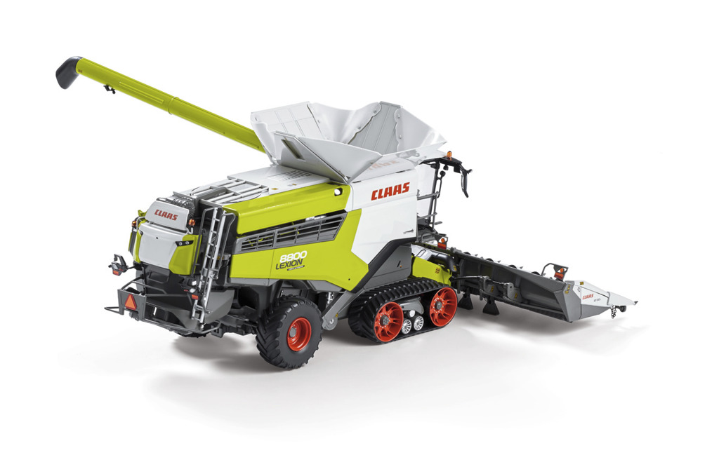 Claas Lexion 8800 Terra Trac MY23 + 12-30c Nordamerika Edition  Modell von MarGe Models 1:32