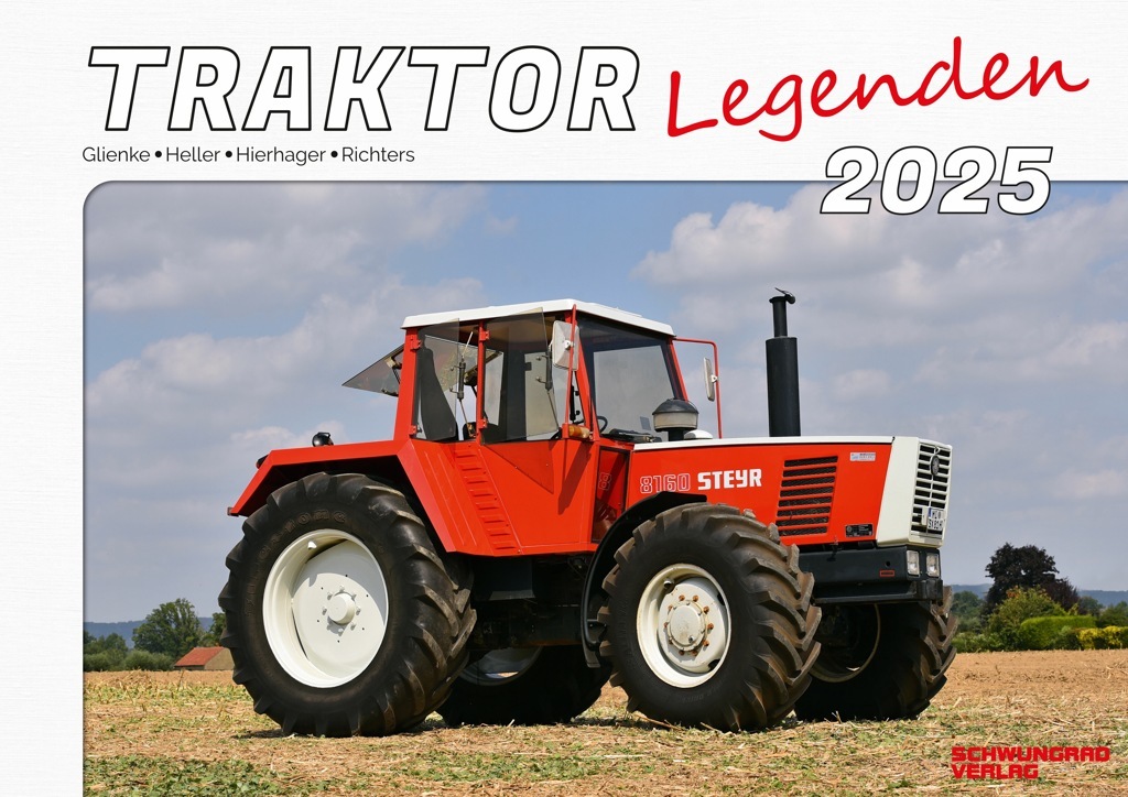 Traktor Legenden Monatskalender 2025-1