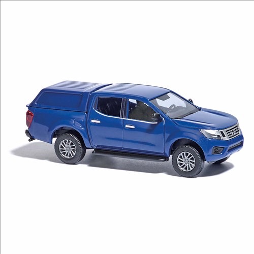 Nissan Nawara Bj. 2015 blau Modell von Busch 1:87