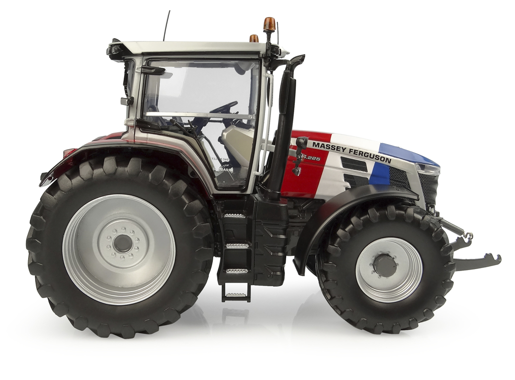 Massey Ferguson 8S.225 Edition Blue Blanc Rouge Limited Editon Modell von Universal Hobbies 1:32
