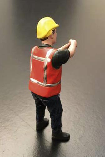 Bauarbeiter Figur Stephan Modell von AT Collections 1:32