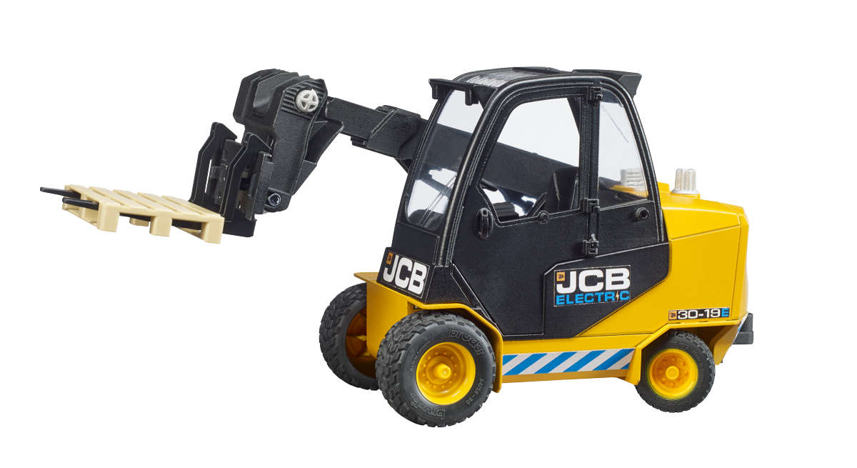 JCB Teletruk mit Palette Modell von Bruder 1:16