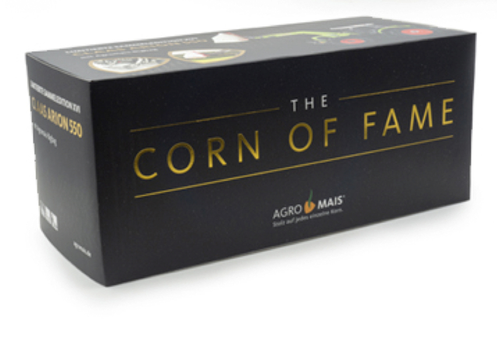 Claas Arion 550 mit Frontlader und Agromais Bigbag Modell von Universal Hobbies 1:32