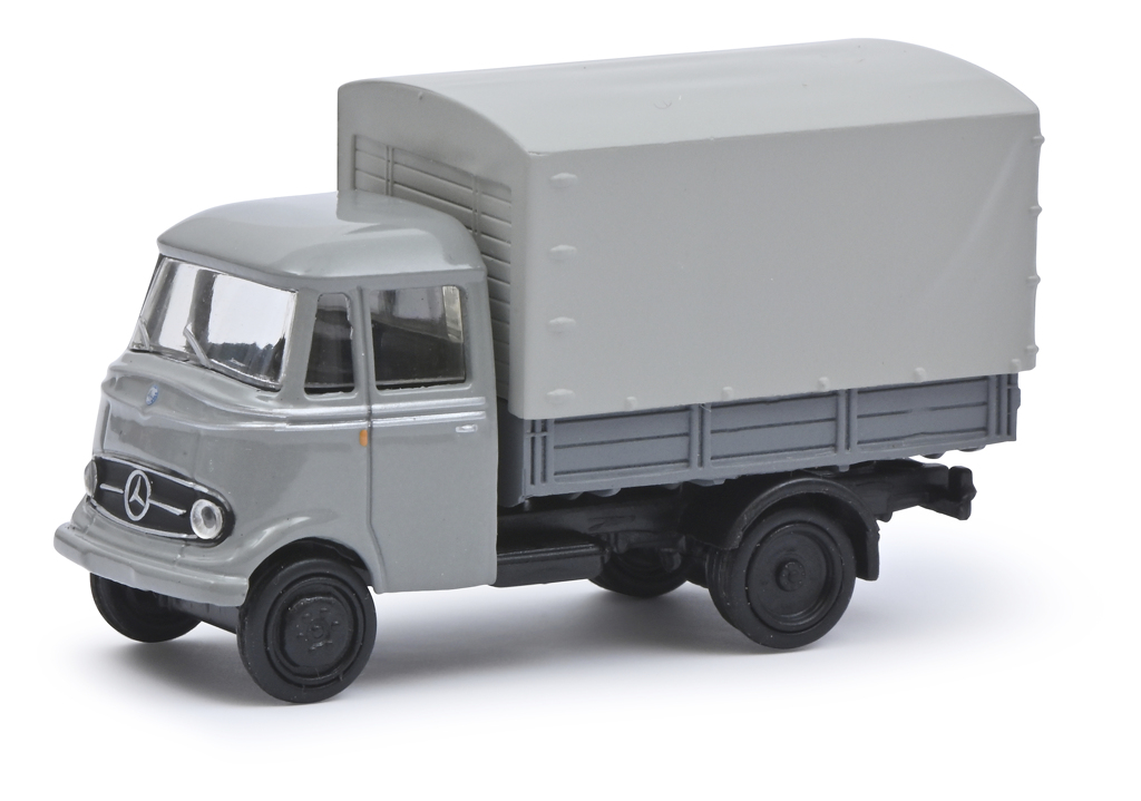 Mercedes-Benz L319 PritschePlane grau-1