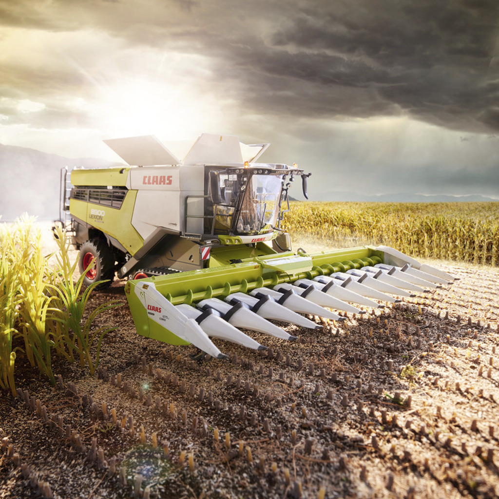 Claas Lexion 8900 Terra Trac MY23 mit Corio 1275 C Conspeed Limited Edition Modell von MarGe Models 1:32