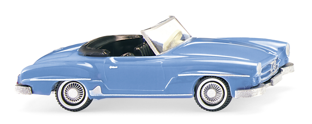 MB 190 SL Cabrio hellblau-1