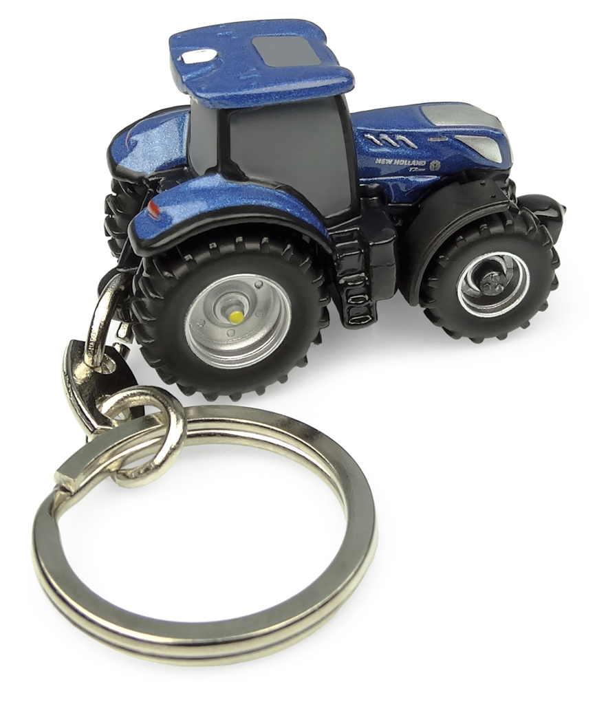 Schlüsselanhänger New Holland T7.300 Blue Power Modell von Universal Hobbies 