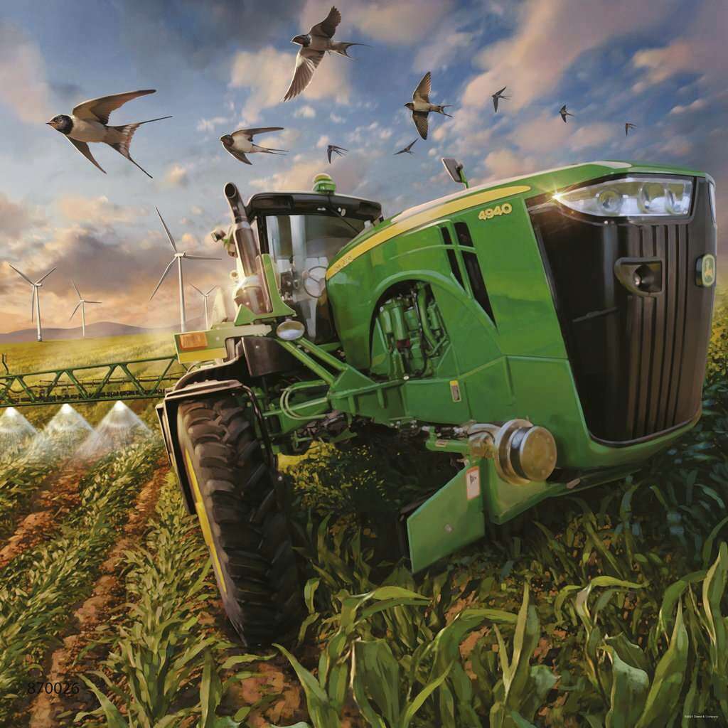 John Deere in Aktion Puzzle