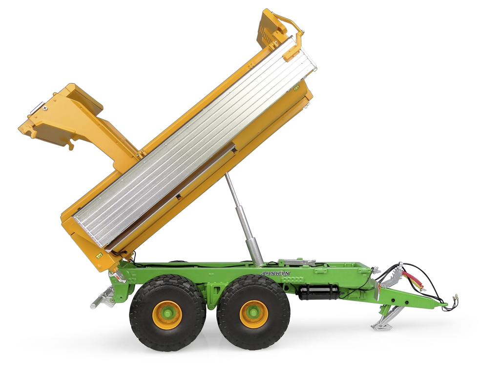 Joskin Trans-KTP 22/50 Muldenkipper mit fester Abdeckung Modell von Universal Hobbies 1:32