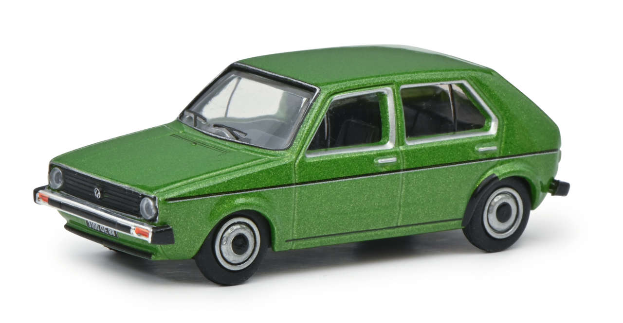 VW Golf I grün Modell von Schuco 1:87