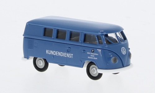 VW T1b Kombi BMW Triebwerksbau Modell von Brekina