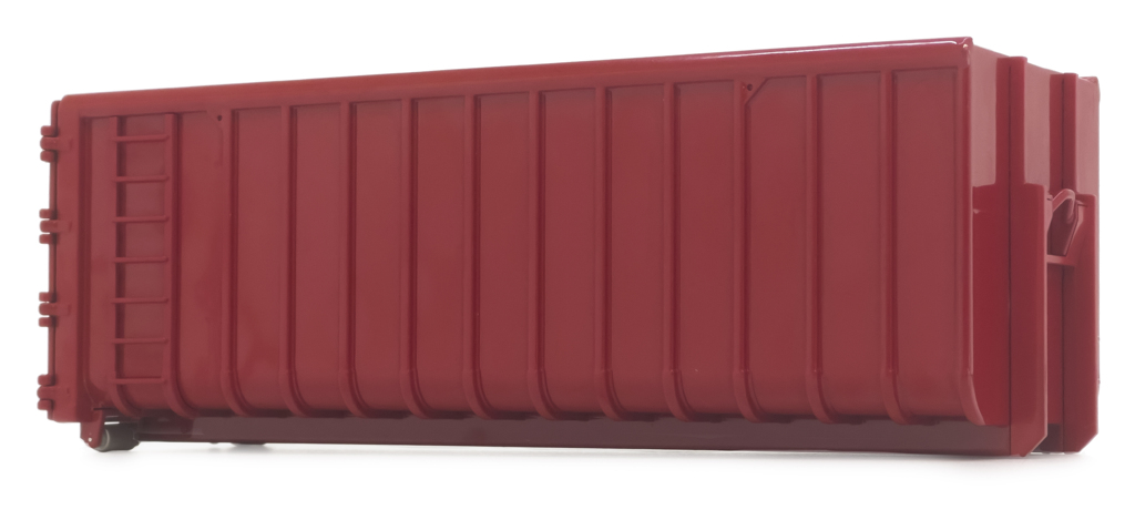 Abrollcontainer 40m3 rot-1