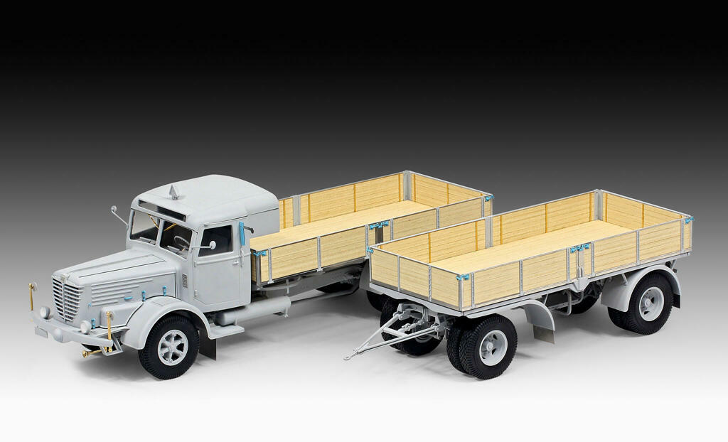 Büssing 8000 S 13 mit Trailer Platinum Edition Bausatz