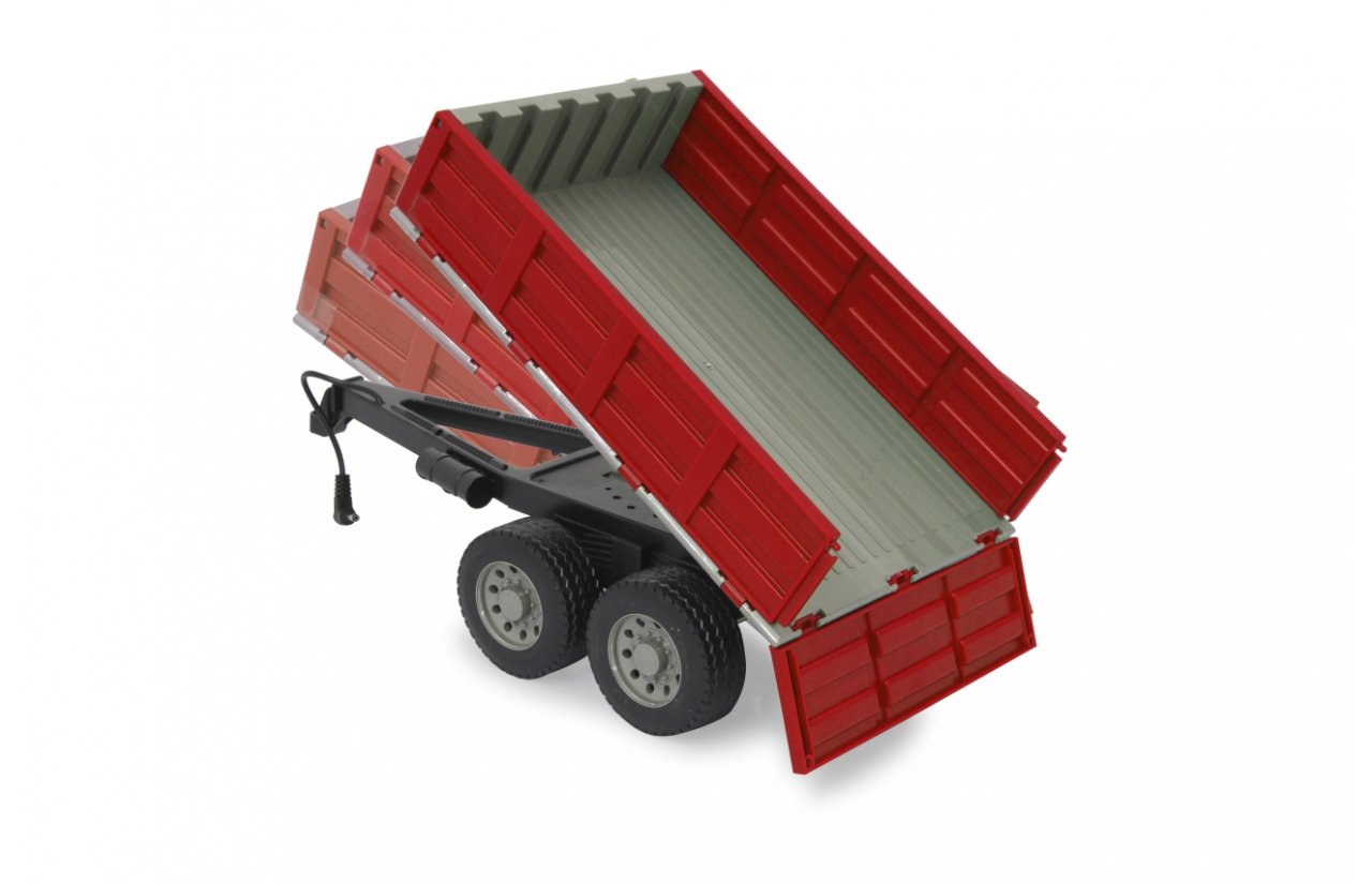 Kipper rot für RC-Traktoren Modell von Jamara 1:16