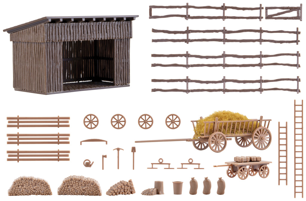 Viehunterstand Bausatz-1