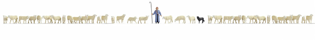 XL-Set Schafe und Schäfer 37 Figuren-1