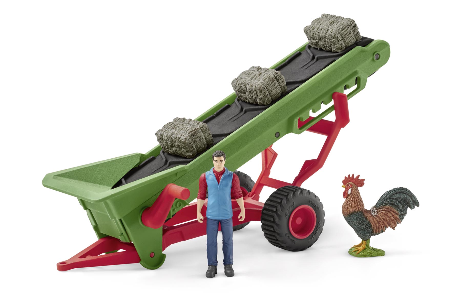 Heuförderband mit Bauer Modell von Schleich